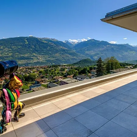 Exceptionnel Avec Vue Epoustouflante ! Savièse